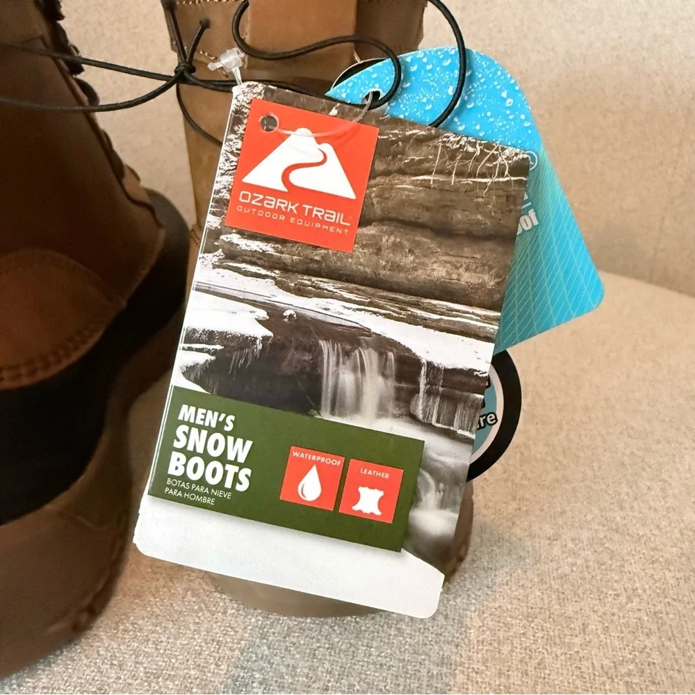 NWT Ozark Trail men’s snow boots size 10